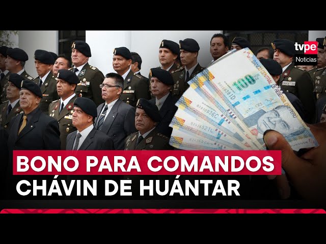 Congreso: Comisión de Presupuesto aprueba otorgar bonos a comandos Chavín de Huántar