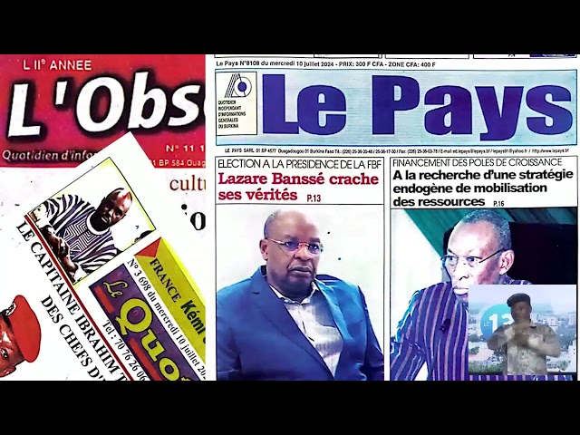 ⁣Revue de presse: Kémi Séba déchu de sa nationalité française fait le chou gras des quotidiens