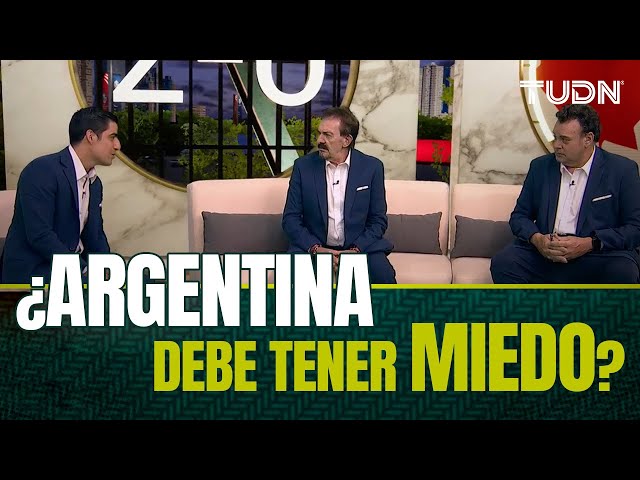 ⁣ La Volpe y Faitelson RESPONDEN  ¿Argentina debe tenerle MIEDO a Colombia o Uruguay? | TUDN