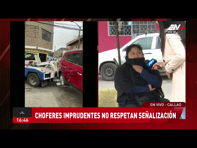 Choferes imprudentes al estacionar sus vehículos cerca a las vías del tren