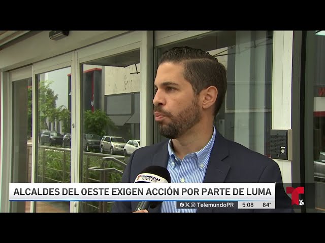 ⁣Solo dos alcaldes del oeste acuden a reunión con LUMA