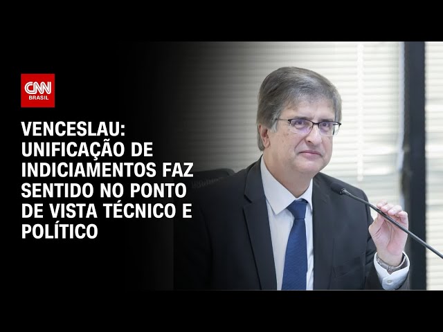 ⁣Venceslau: Unificação de indiciamentos faz sentido no ponto de vista técnico e político | CNN ARENA