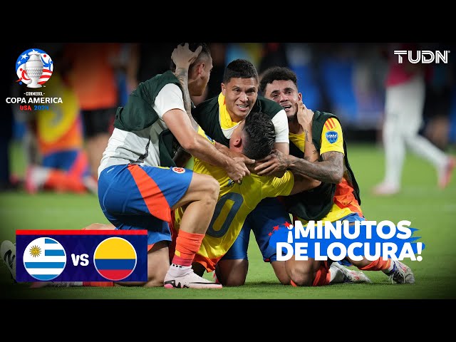 ¡Colombia se mete a la Gran Final con puro drama! | Uruguay 0-1 Colombia | Copa América 2024 - Semis