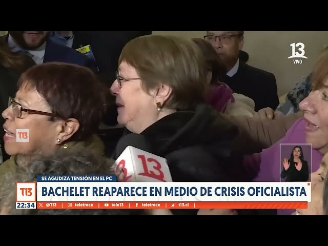 Crisis oficialista: Bachelet reaparece y convoca a reunión para reforzar la unidad en el sector