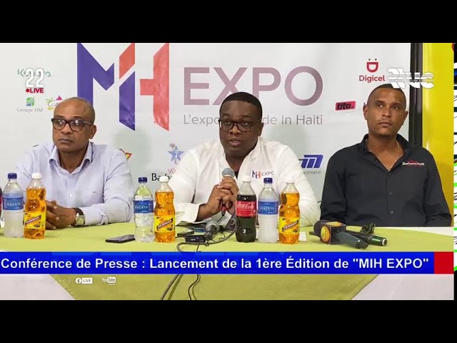 Conférence de Presse : Lancement de la 1ère Édition de "MIH EXPO" #Rtvc #22Live #MS