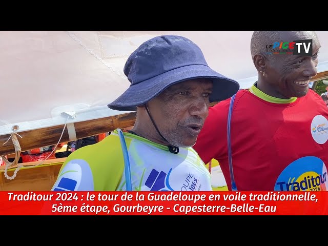 Traditour 2024 : Le tour de la Guadeloupe en voile traditionnelle, 5ème étape