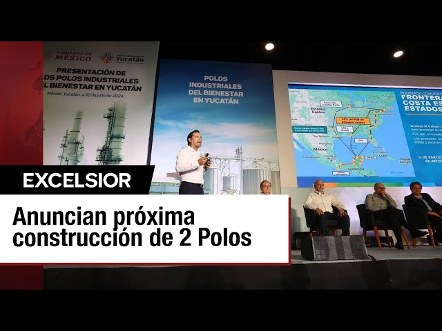 Construcción de dos Polos de Desarrollo para el Bienestar en Yucatán