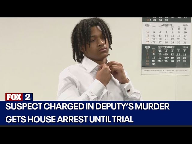 18-year-old charged with deputy's shooting death given house arrest until trial