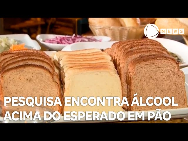 Pesquisa encontra álcool acima do esperado em pão de forma