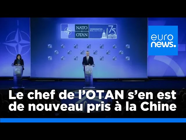 L'OTAN fustige le rôle "déterminant" de la Chine dans le conflit en Ukraine | euronew