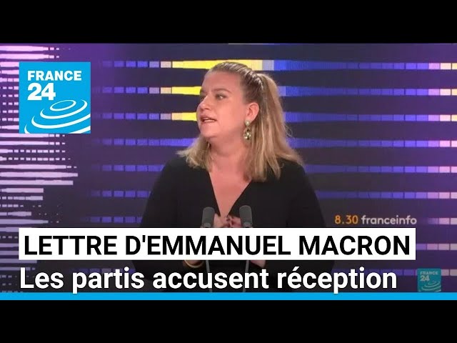 Après la lettre aux Français de Macron, les partis accusent réception • FRANCE 24