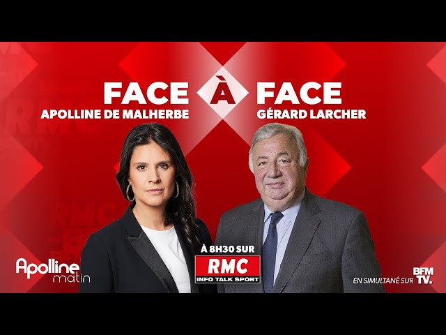 ⁣ DIRECT - L'intégrale de l'interview de Gérard Larcher, président du Sénat, sur RMC