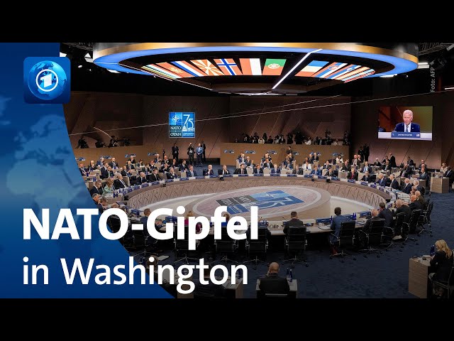 Unterstützung für die Ukraine beim NATO-Gipfel zugesagt