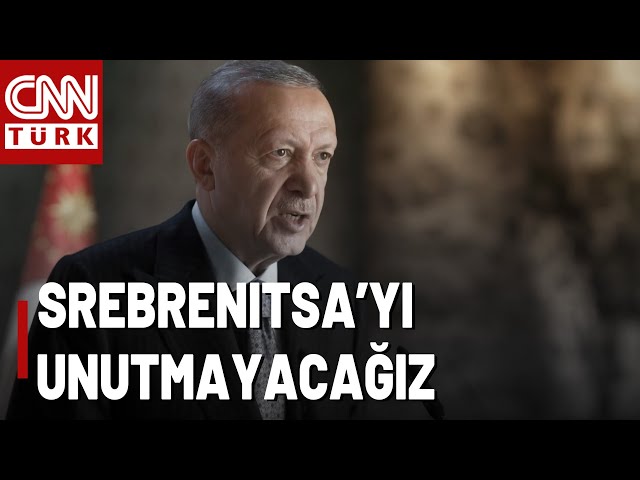 Srebrenitsa Soykırımı'nın 29. Yıl Dönümü! Erdoğan Videomesaj Yayımladı