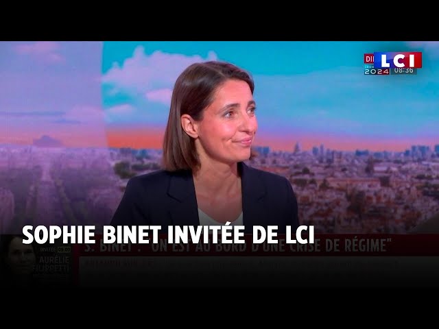 Sophie Binet appelle à "mettre l'Assemblée nationale sous surveillance"