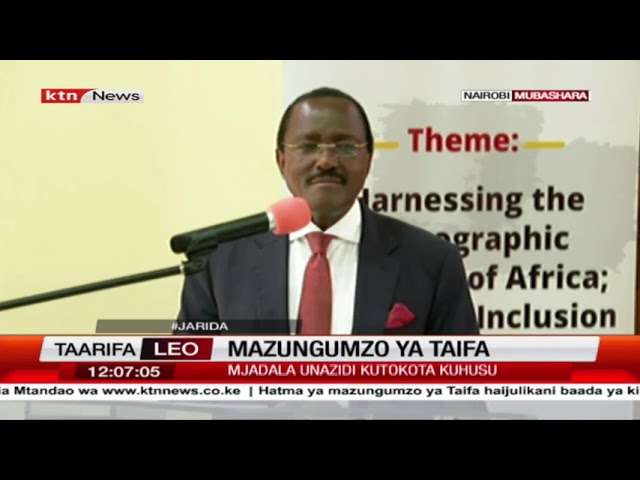 ⁣Mazungumzo ya taifa: Kalonzo awasifia GenZ