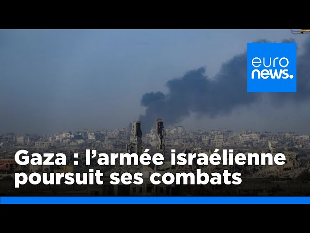 ⁣L'armée israélienne poursuit ses combats dans le centre de Gaza | euronews 