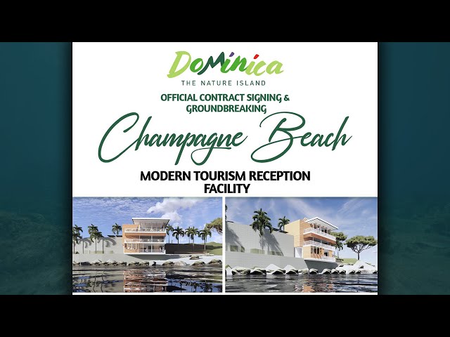 ⁣Contract Signing and Groundbreaking Ceremony for Champagne Modern Tourist Reception Facility