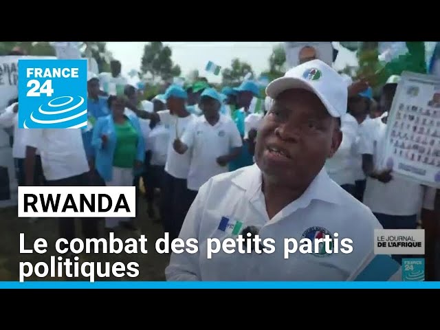 ⁣Rwanda : le combat des petits partis politiques pour gagner des sièges au Parlement • FRANCE 24