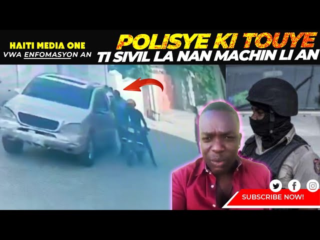 ⁣Yo Idantifye Polisye Ki Touye Militan Ti Civil La, Kamera Kache Idantifye Towo A