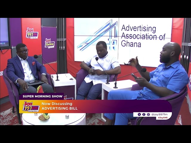 ⁣Andrew Ackah tells us about the need for an Advertising Bill in Ghana. #JoySMS