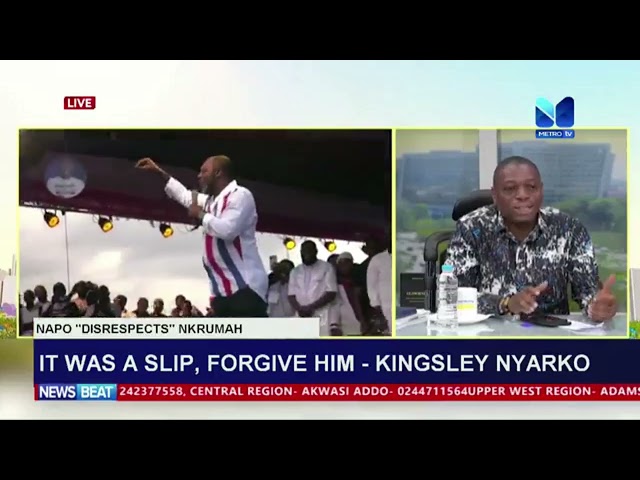 ⁣It was a slip, forgive him-----Kingsley Nyarko