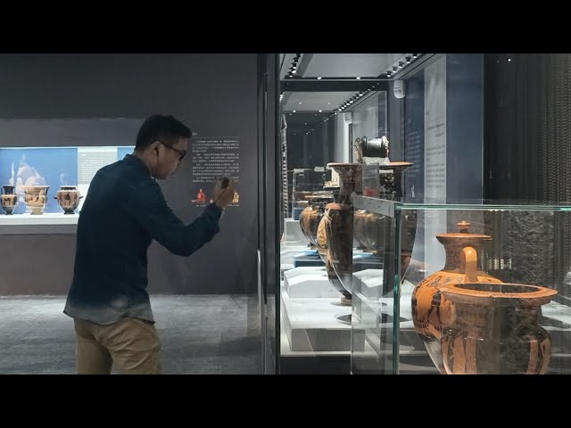 ⁣Encounters of Greek and Chinese civilizations at exhibition in China's Anhui