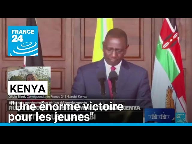 ⁣Le président kenyan limoge la quasi-totalité du gouvernement : "Une énorme victoire pour les je