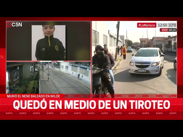 ⁣MURIÓ el MENOR BALEADO en WILDE: EL POLICÍA, IMPUTADO por HOMICIDIO en CONTEXTO de LEGÍTIMA DEFENSA