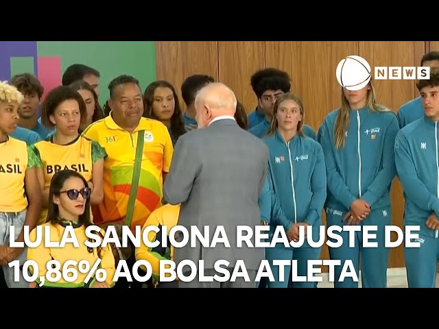 Lula sanciona reajuste de 10,86% ao Bolsa Atleta