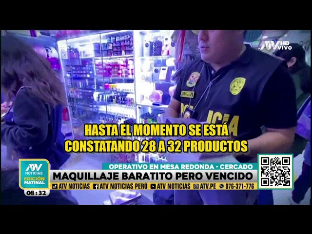 Mesa Redonda: Comerciantes venden maquillaje baratito pero porque está vencido