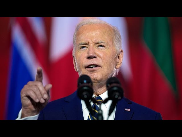 All eyes on Biden's solo press conference at NATO summit