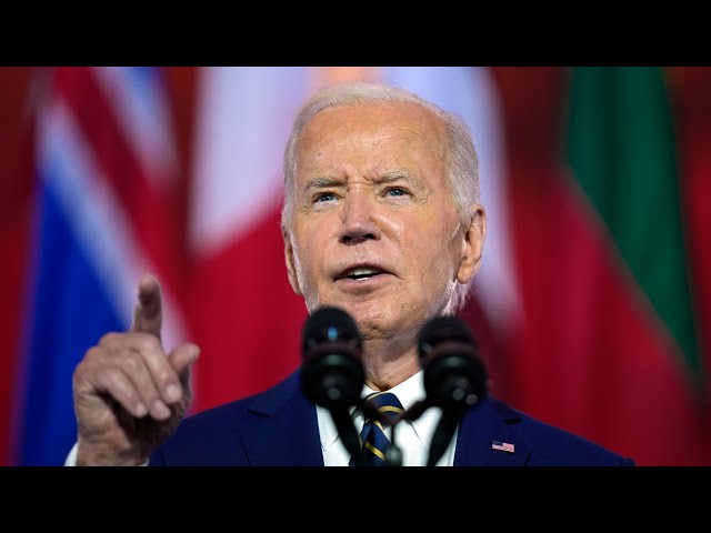 Joe Biden to hold solo news conference following Washington NATO summit