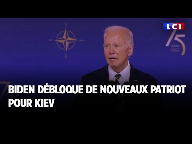 Biden débloque de nouveaux Patriot pour Kiev