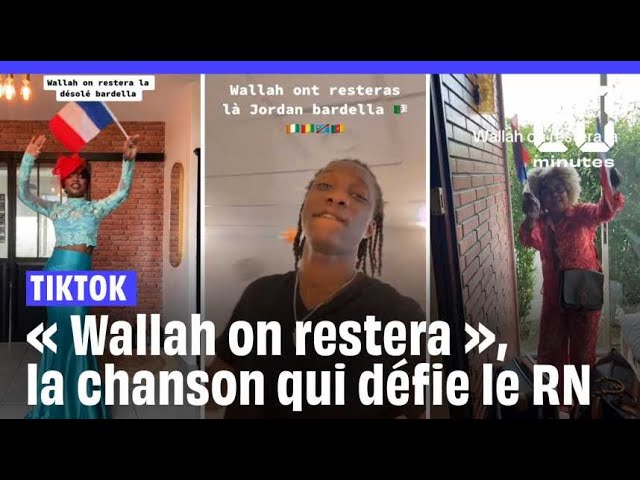 TikTok :  « Wallah on restera », la nouvelle chanson qui fait le buzz tout en défiant le RN