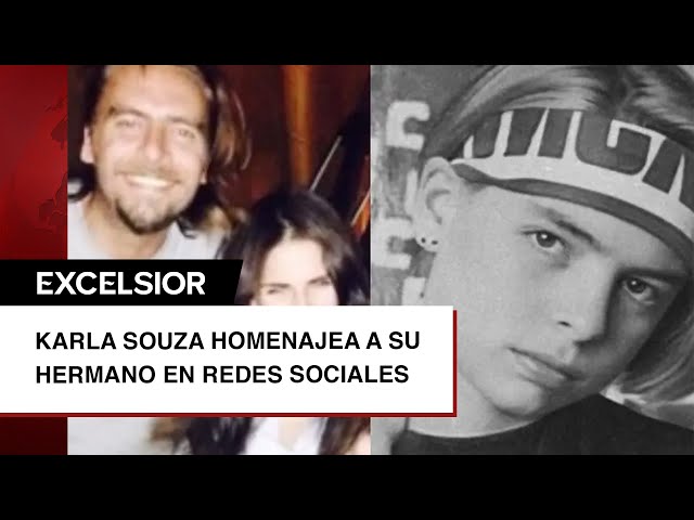 Karla Souza publica nuevo mensaje Adrián Olivares hermano fallecido