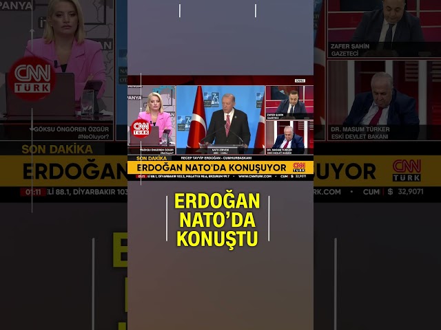 Cumhurbaşkanı Erdoğan NATO'da Konuştu! Erdoğan'ın Zirveye İlişkin İlk Açıklamaları!