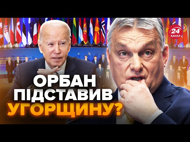 ⁣⚡️Розкрили ПІДСУМКИ саміту НАТО: Про що ДОМОВЛЯТЬСЯ з Байденом? У Орбана почались ПРОБЛЕМИ