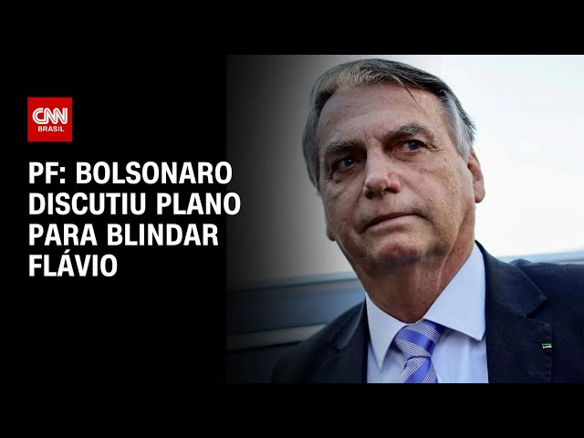 PF: Bolsonaro discutiu plano para blindar Flávio | CNN ARENA