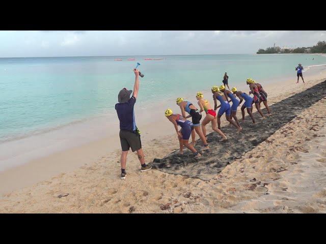 3 medals for Barbados in regional sprint triathlon