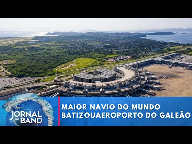 Maior navio do mundo, no séc XVII, batizou o Aeroporto do Galeão | Jornal da Band