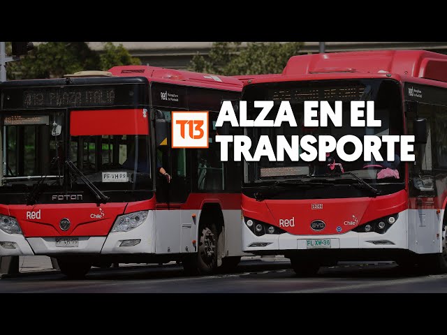 Anuncian alza del pasaje para el transporte público