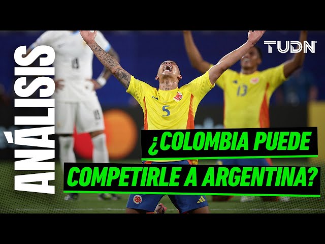 ¿Colombia JUEGA MEJOR que Argentina?  ANÁLISIS a una final ÉPICA de Copa América | TUDN