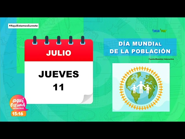 Día mundial de la población.