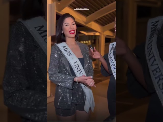 ⁣Miss Universe Arrives in The Bahamas