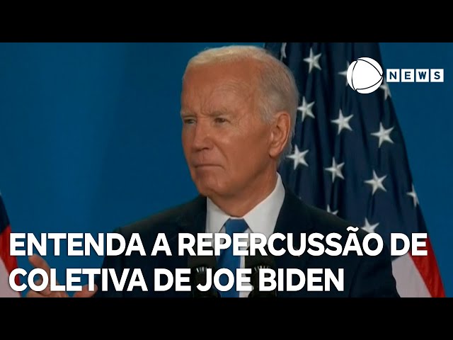 Entenda a repercussão de coletiva de Joe Biden