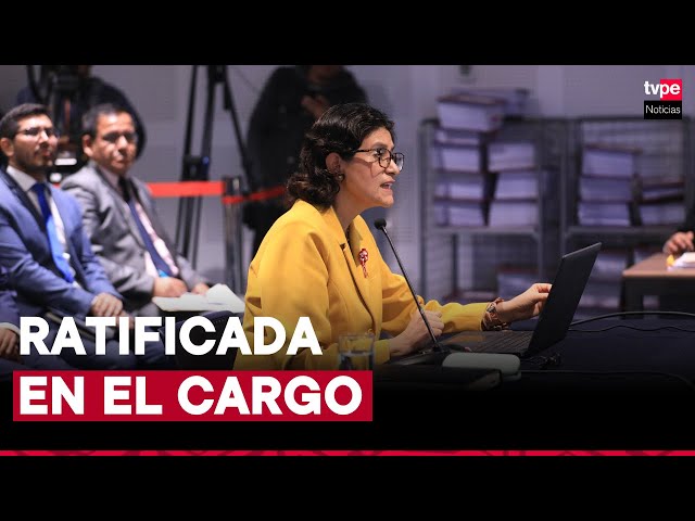 Carmen Velarde fue ratificada por la JNJ como jefa del Reniec