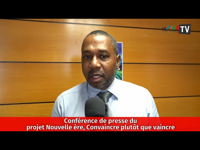 Conférence de presse du projet Nouvelle ère, Convaincre plutôt que vaincre