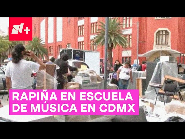 Así fue la rapiña en la escuela de música Fermatta  - N+