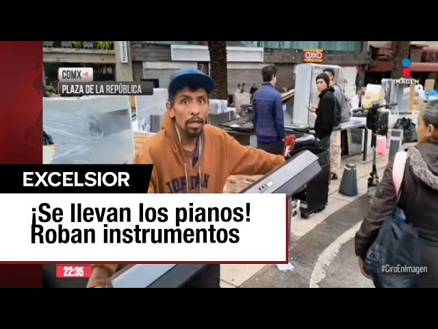 Desalojan escuela de música ‘Fermatta’ y se roban los instrumentos